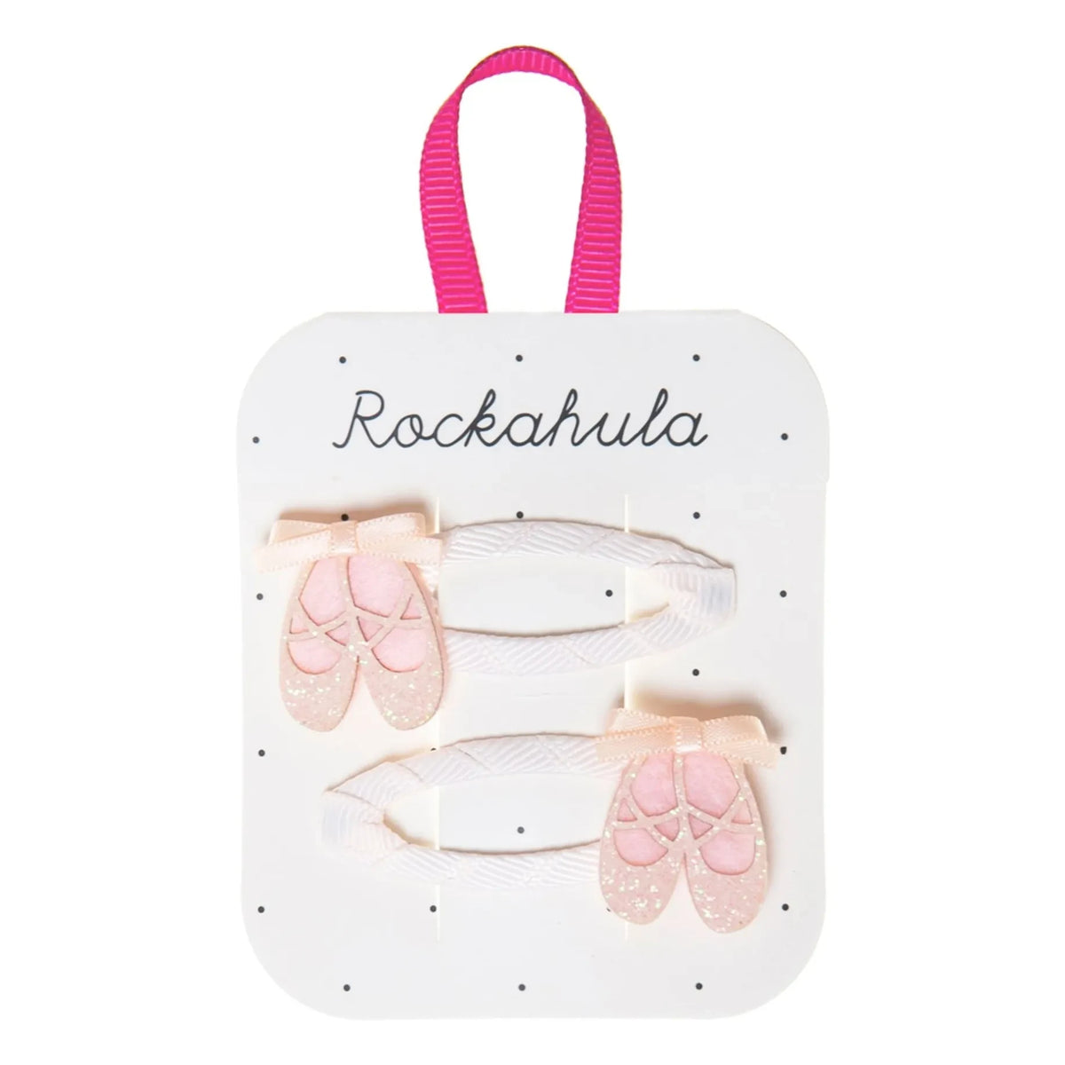 Rockahula Kids - Set of 2 Ballerina hair clips | Powder pink