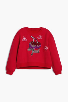 Desigual Çocuk Pamuklu Sweatshirt