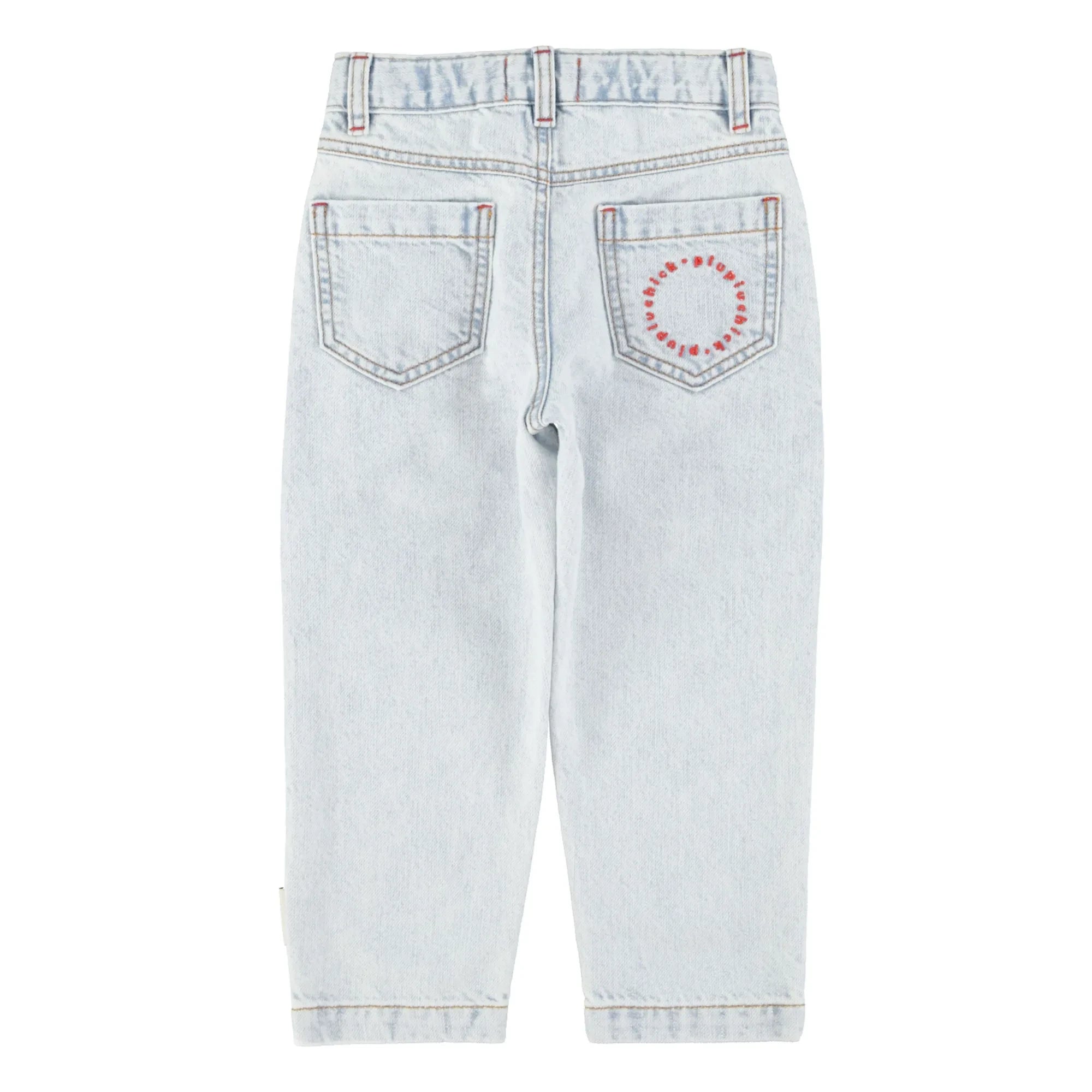 Piupiuchick - Jean Mom | Stone-washed Blue