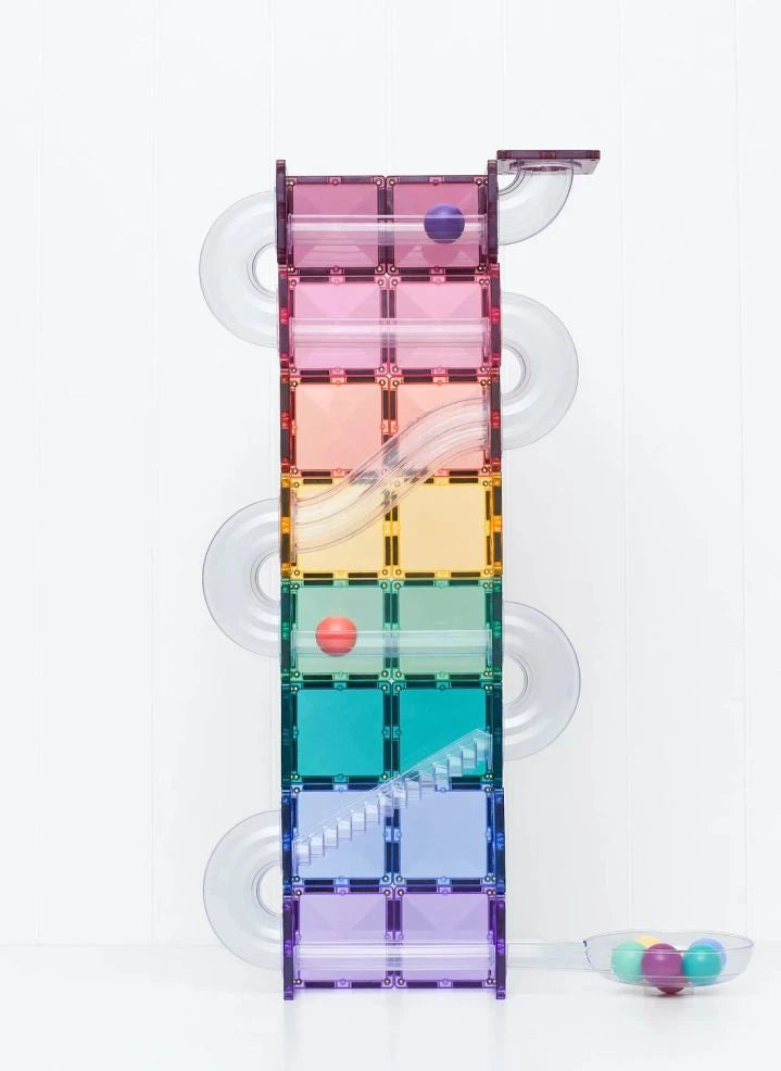 Connetix - Pastel 114 Piece Ball Run Set