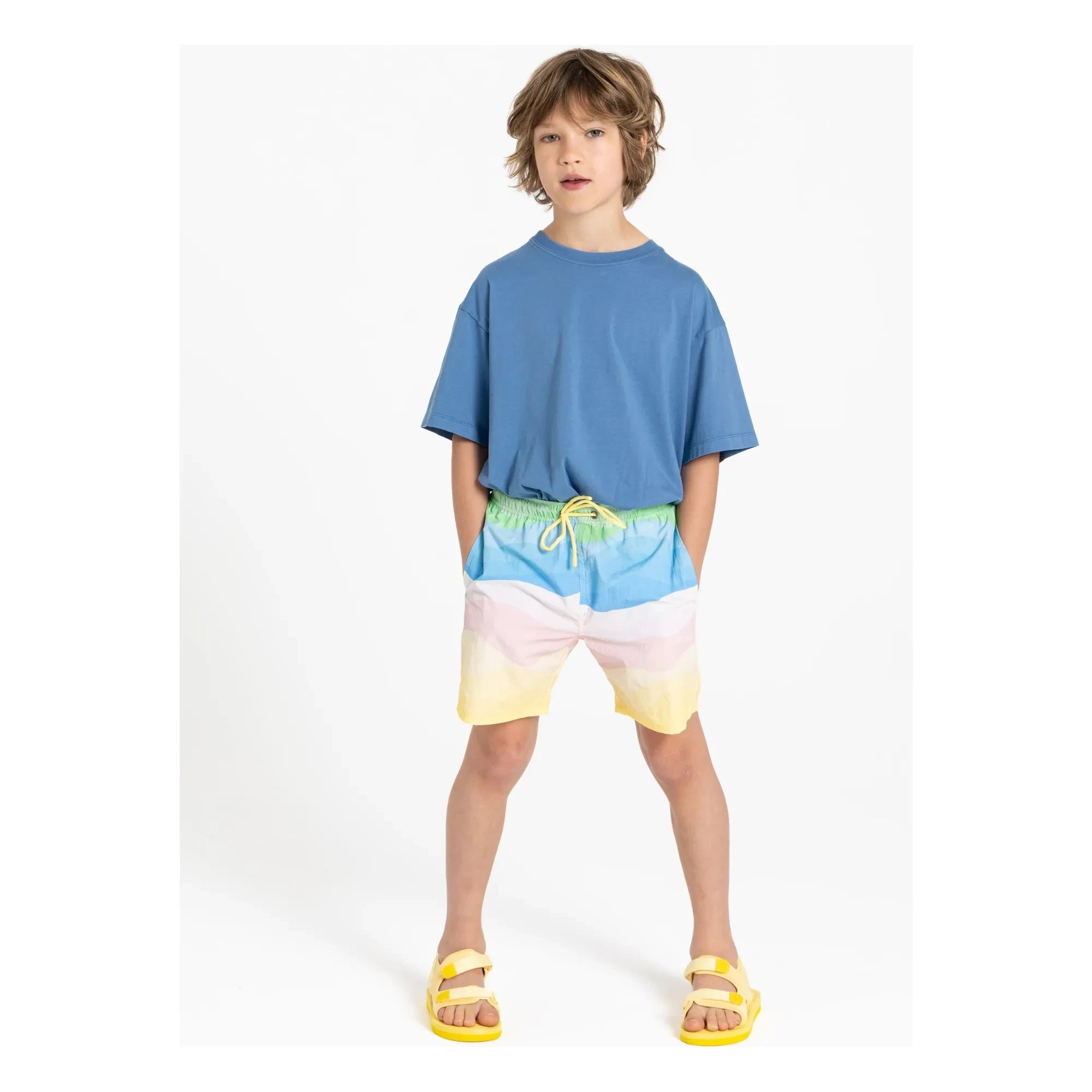 Hundred Pieces - Wave Swim Shorts | Green