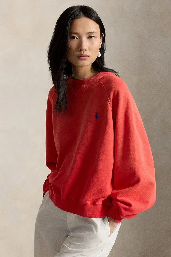 Polo Ralph Lauren pamuklu kadın sweatshirt