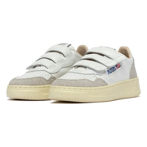 Autry - Baskets Kids Kidstripes Low Glitter Leather | Silver