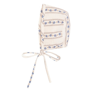 birinit - Béguin Sariñena Organic Cotton Flower | Ivory