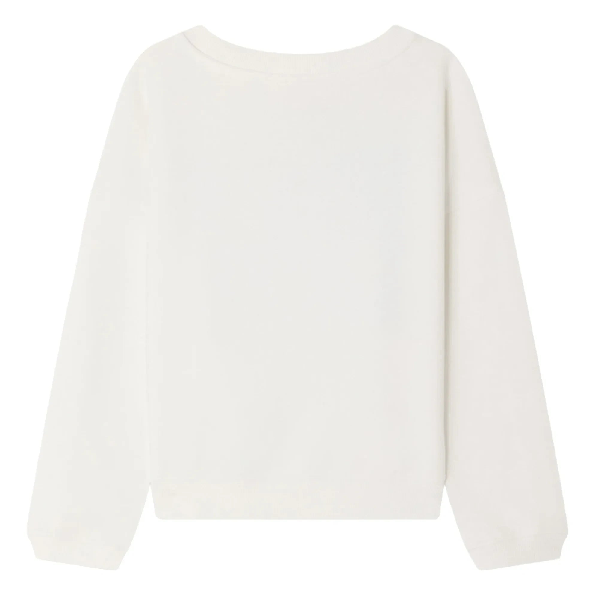Bonpoint - Gena Cherry organik pamuklu sweatshirt | Beyaz