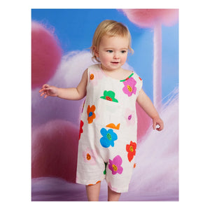 Halcyon Nights - Floral Jumpsuit | Ivory