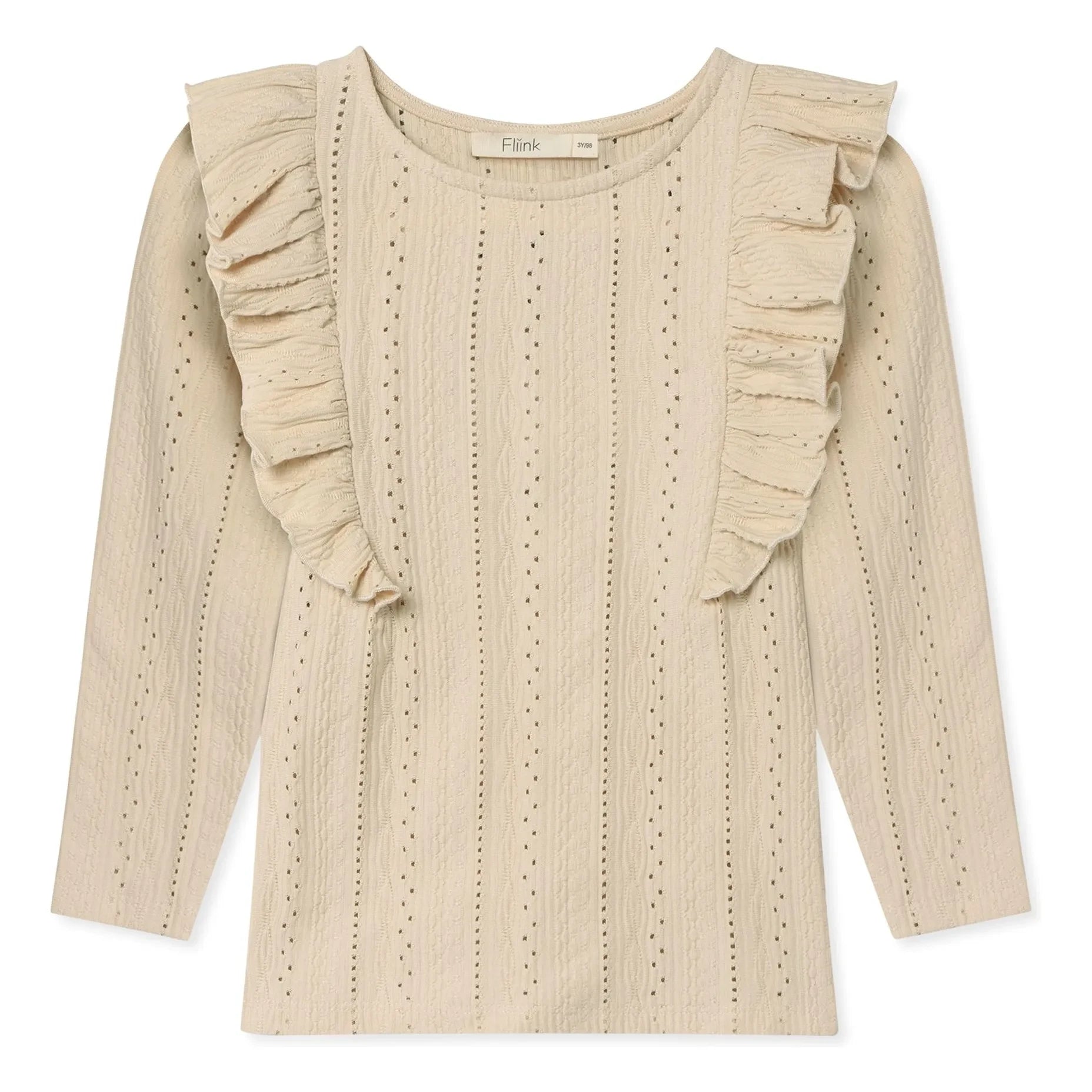 Fliink - Gabby Organic Cotton Sweater | Ecru