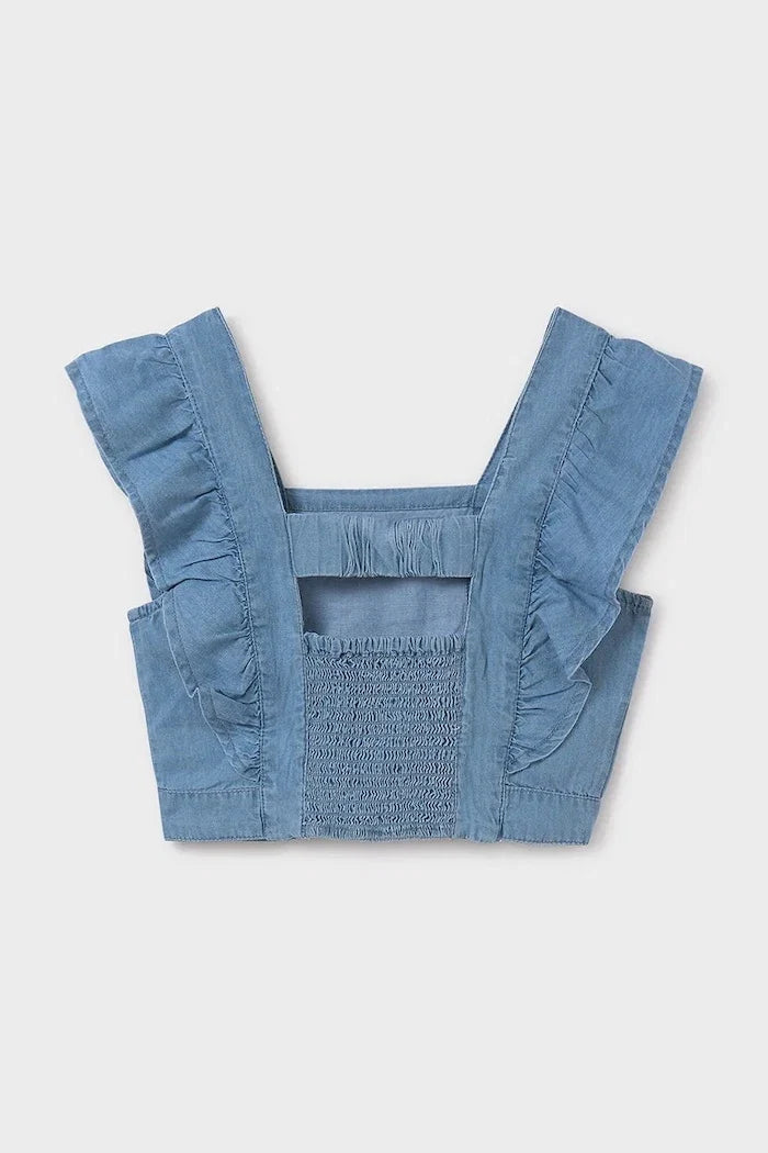 Mayoral Denim Çocuk Bluz