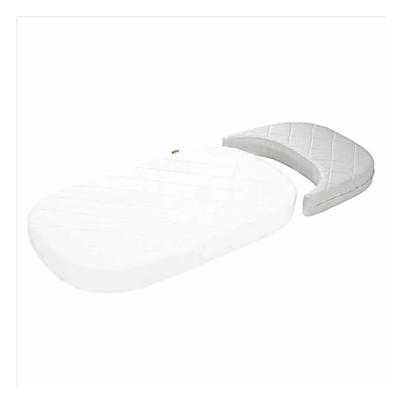 Leander - Oval Junior Bed Comfort+7 Mattress 70x140cm | White