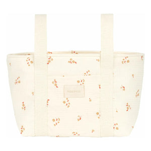 Nobodinoz - Opera Lily stroller organizer bag | Ecru
