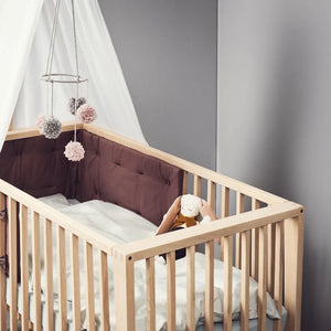 Leander - Linea Crib | Oak