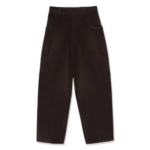 Cordera - Bol Fit Kadife Pantolon | Kahverengi