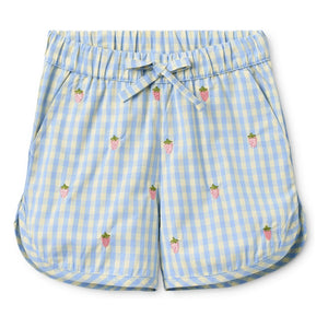 Flöss - Millie Vichy Shorts | Light Blue