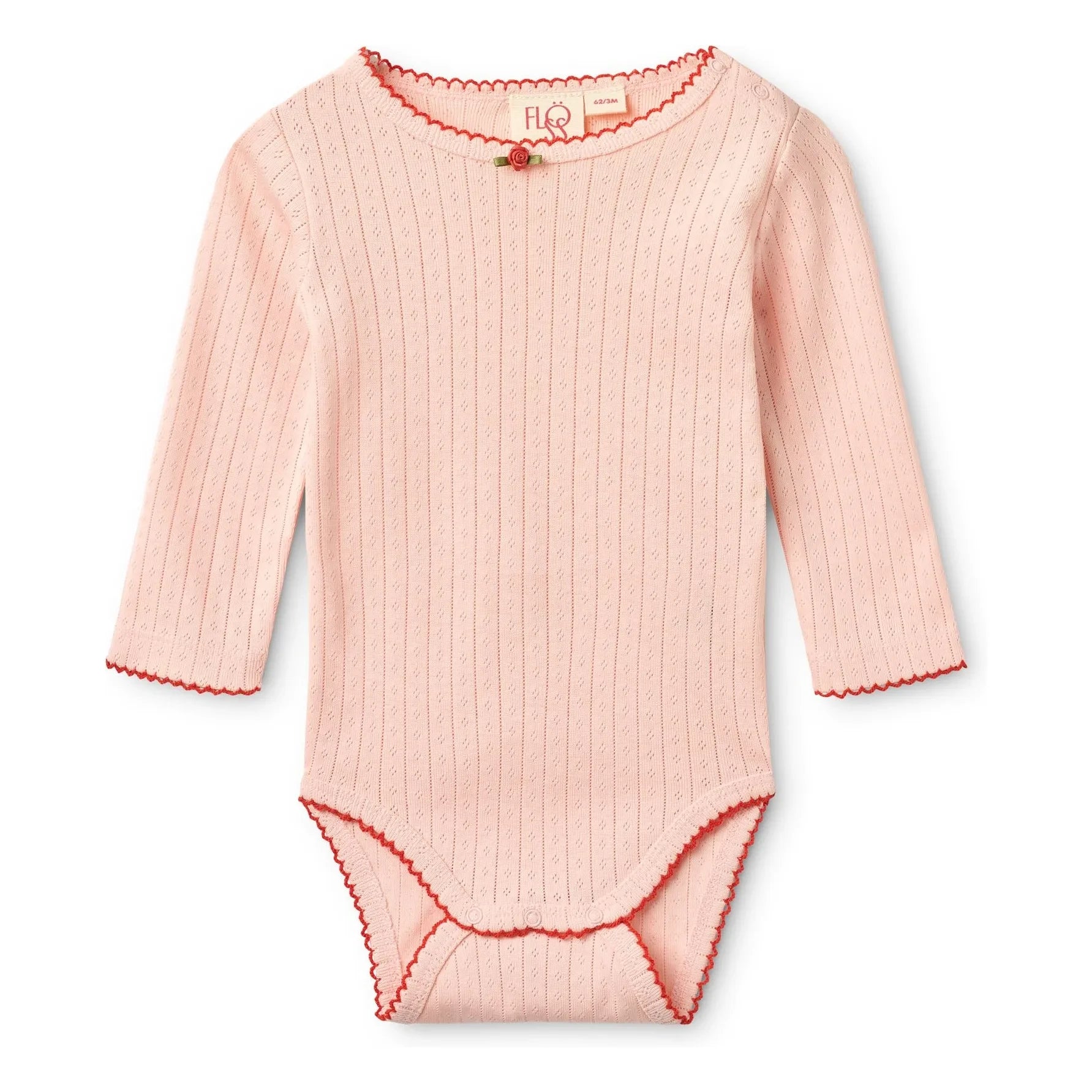 Flöss - Pointelle Liva Body | Light Pink