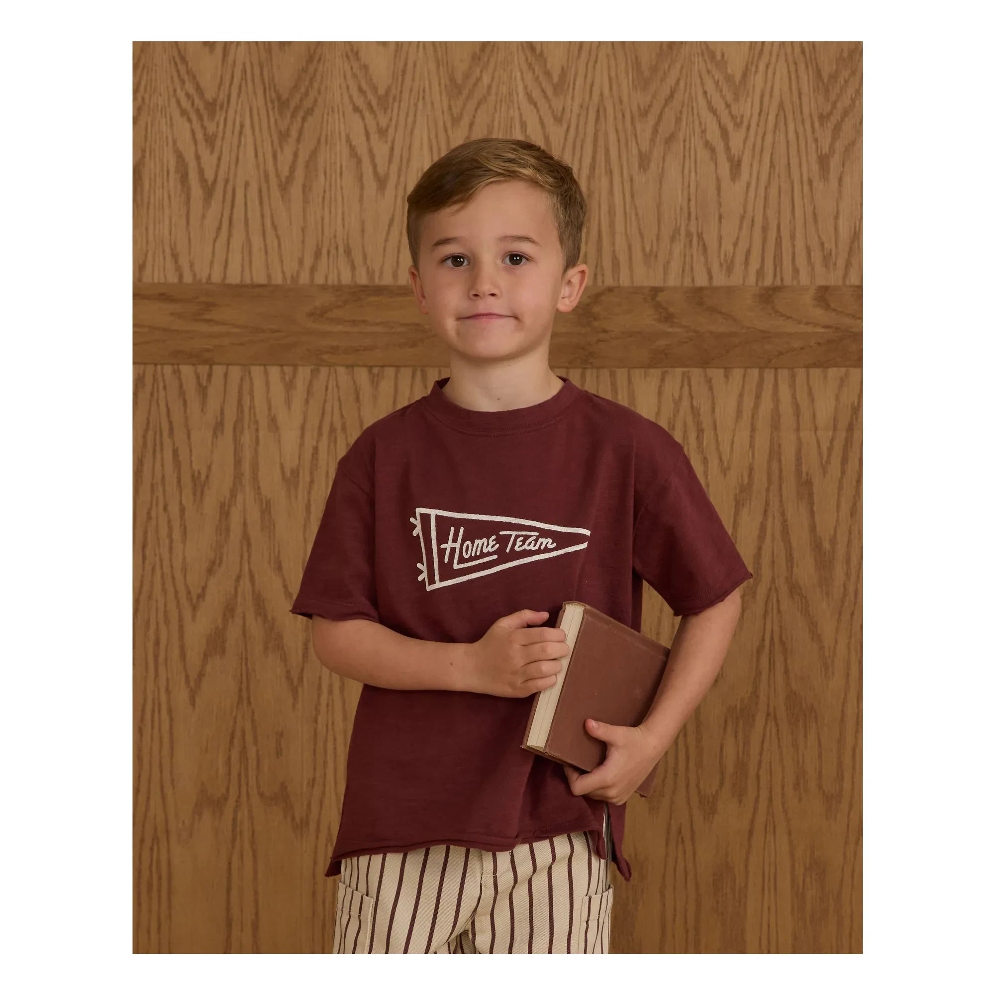 Rylee + Cru - Home Team T-Shirt | Burgundy