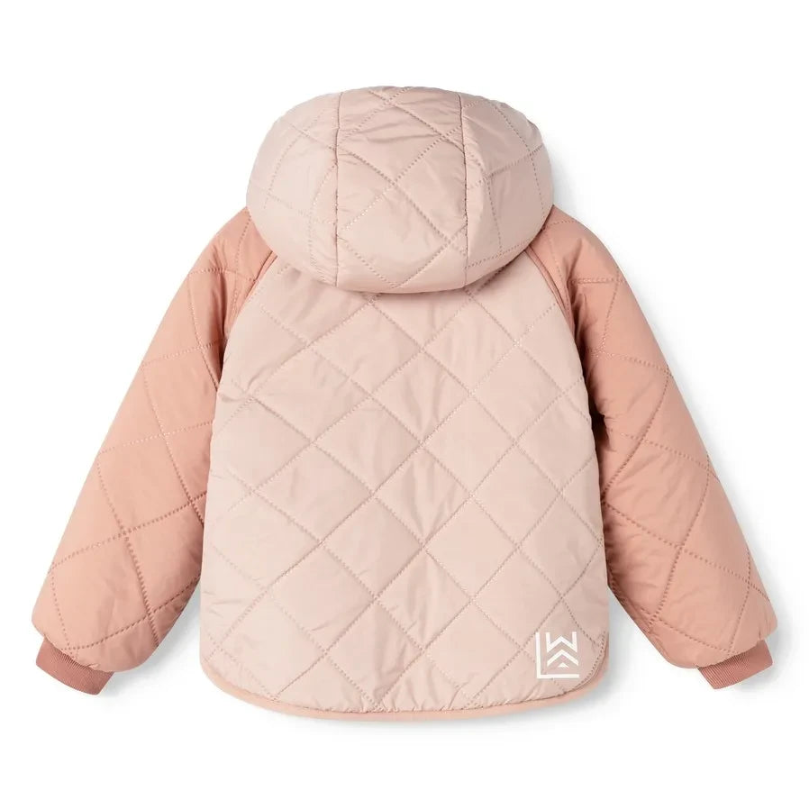 Liewood - Jackson Reversible Sherpa-Style Jacket, Made from Recycled Fibers | Light Pink