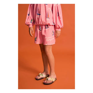 Maison Mangostan - Sailcloth Sweatshirt | Pink