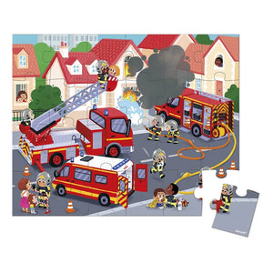Janod - Firefighter Puzzle - 24 Pieces