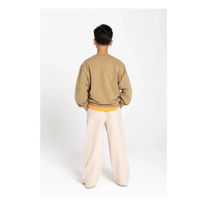 Smallable Kid - Arlo Organic Cotton Sweatshirt | Brown