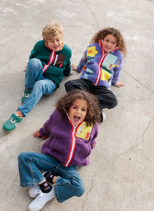 Hello Hossy - Zip-Up Fleece Jacket | Erik