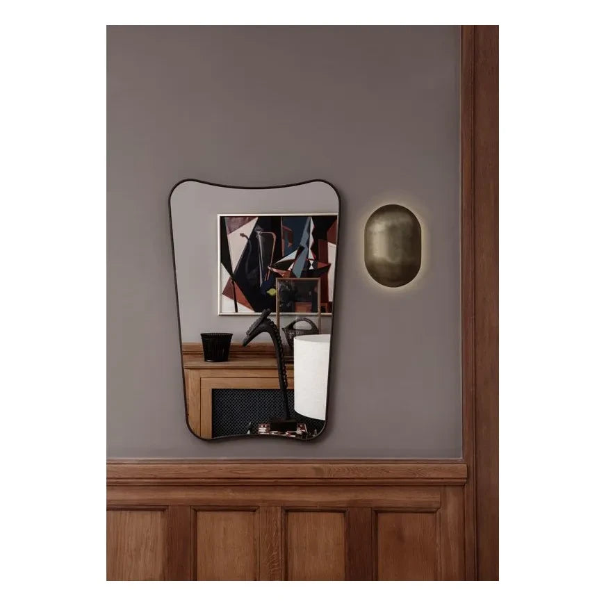 Gubi - Gio Ponti FA33 Wall Mirror - 54x80 cm | Black