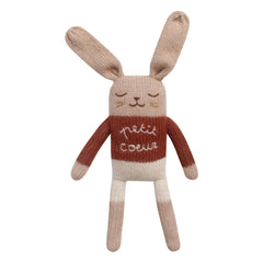 Main Sauvage - Rabbit Soft Toy Little Heart | Beige
