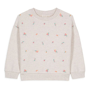 Louise Misha - Rosalia organik pamuklu sweatshirt | Heather beige