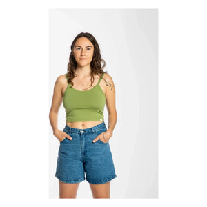 Matona - Organic Athlete Crop Pamuk | Zeytin