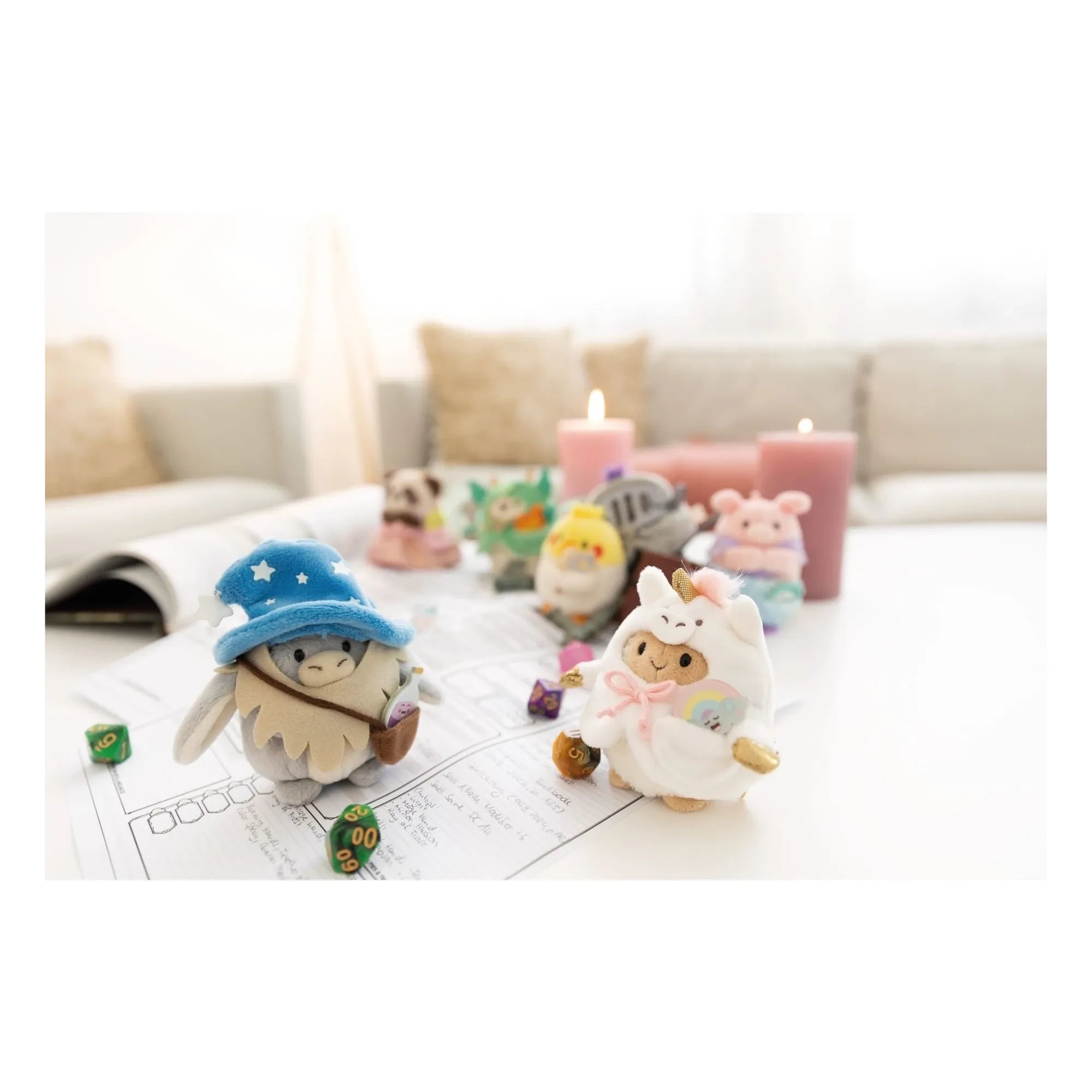 Nici - Rakuma Fairy Costume Raccoon Plush | Pink