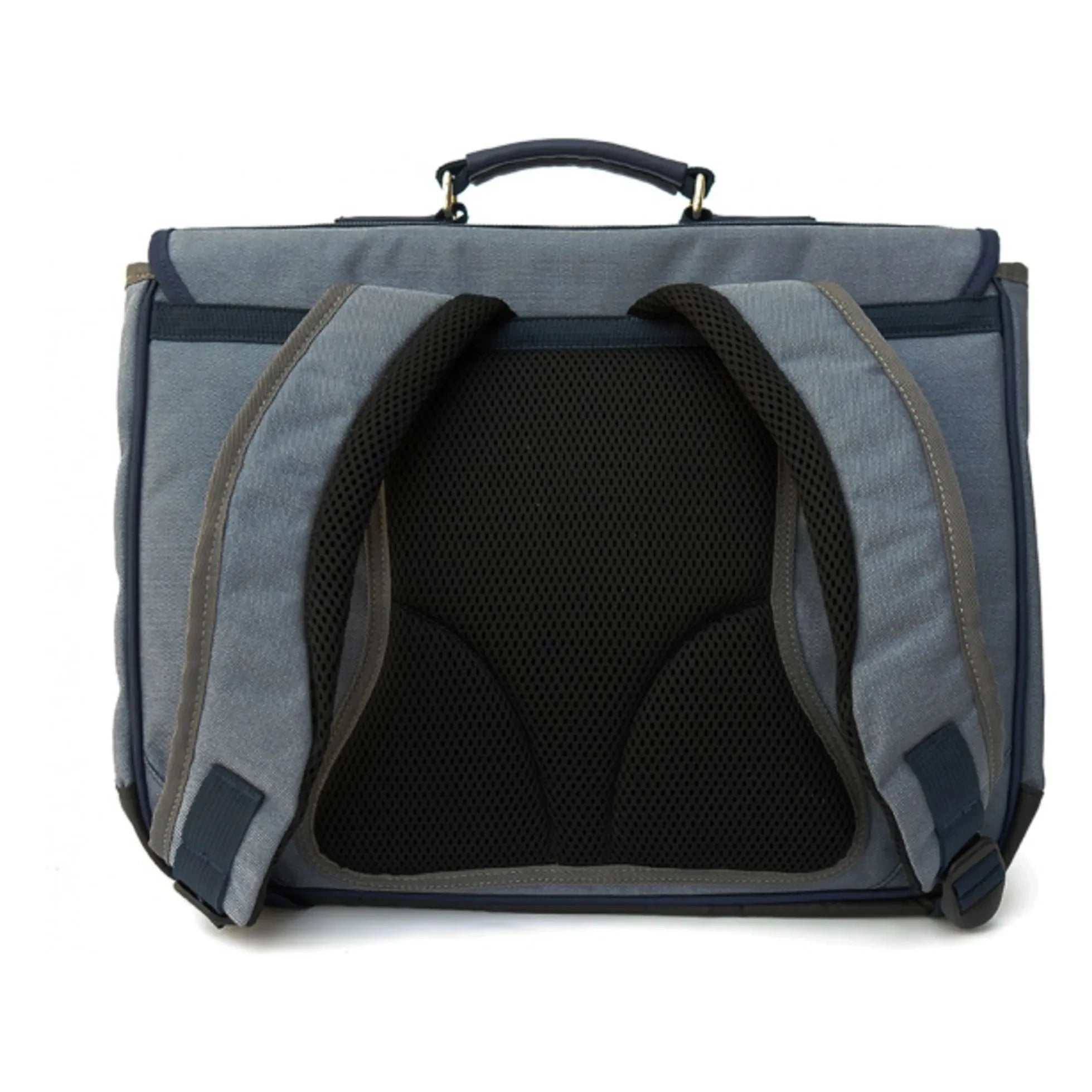 Caramel & Cie - Wolf messenger bag | Grey Blue