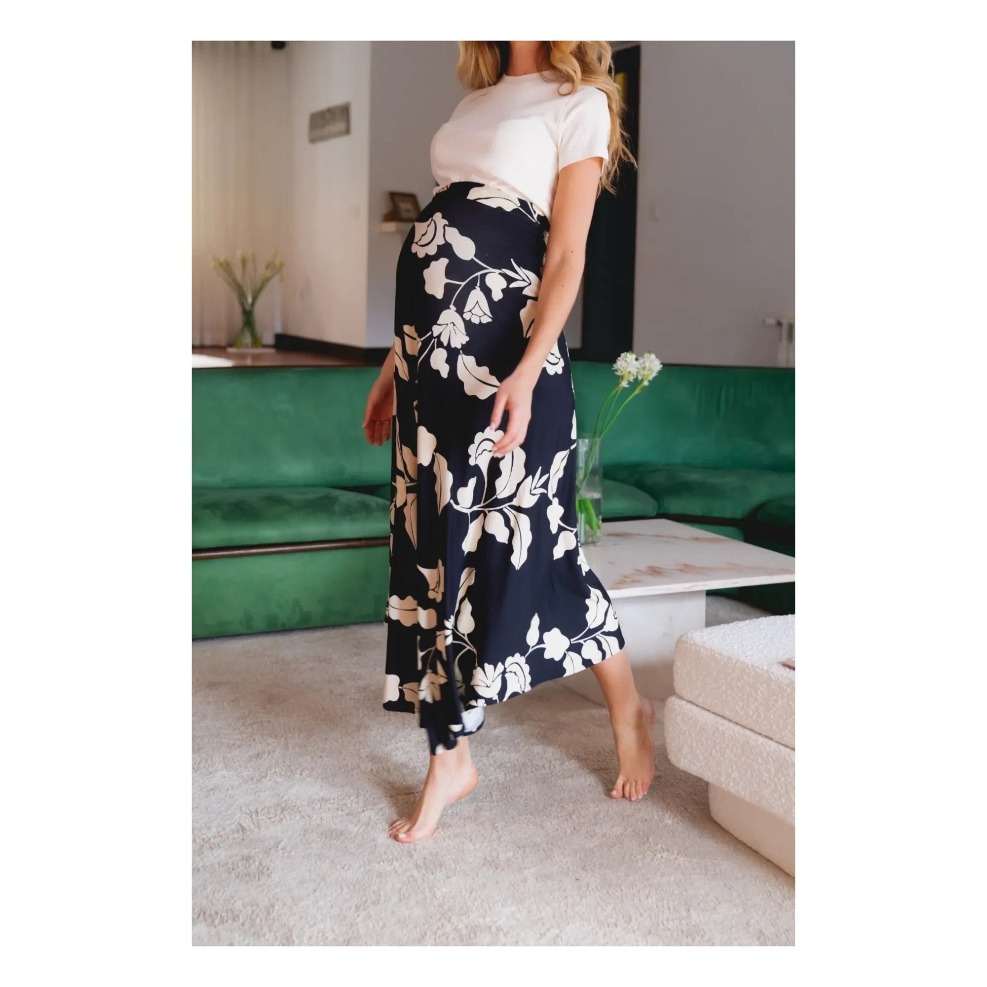 Paloma Collection - Carlota Tokyo Maternity Skirt | Black