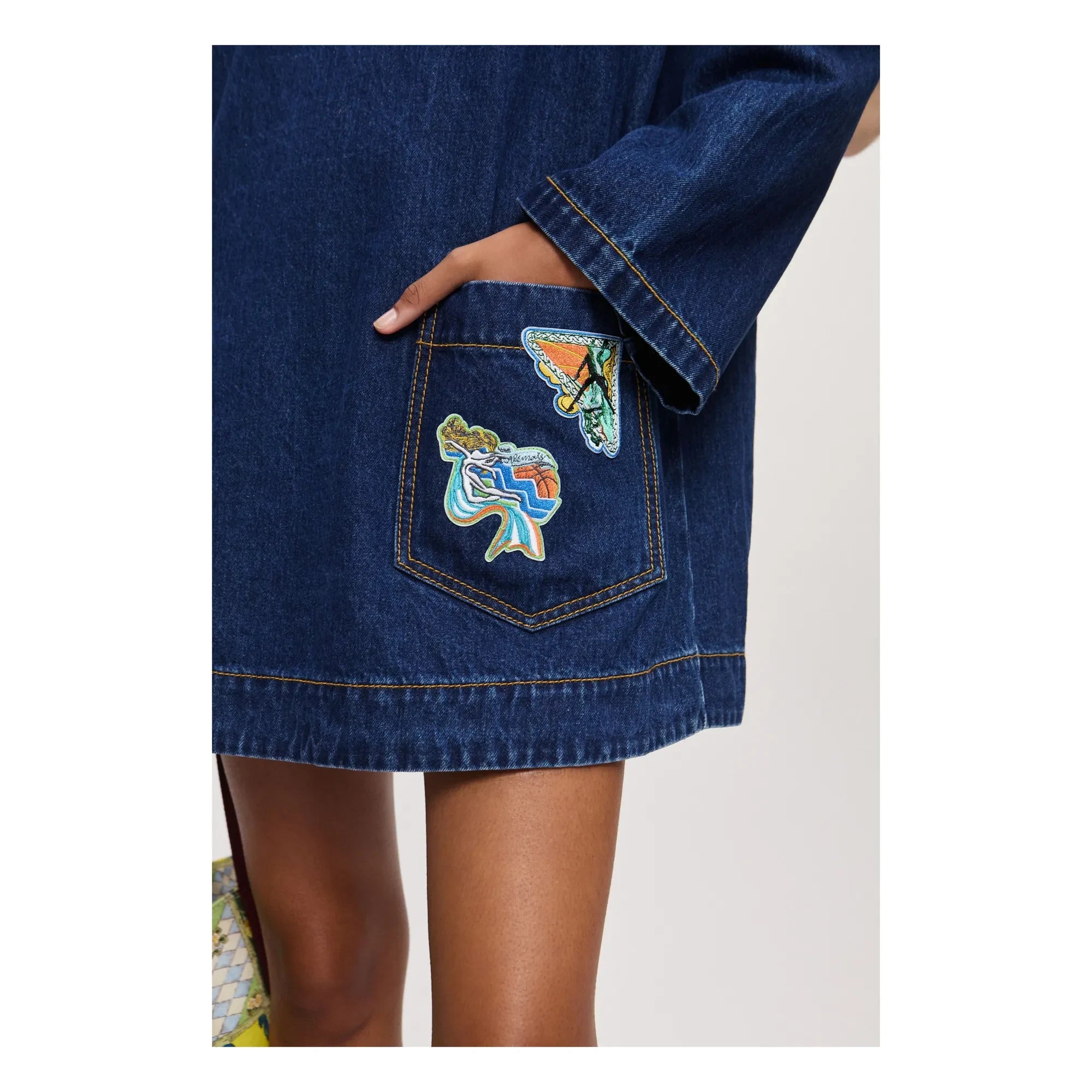 Alémais - Speedy Denim Dress | Indigo