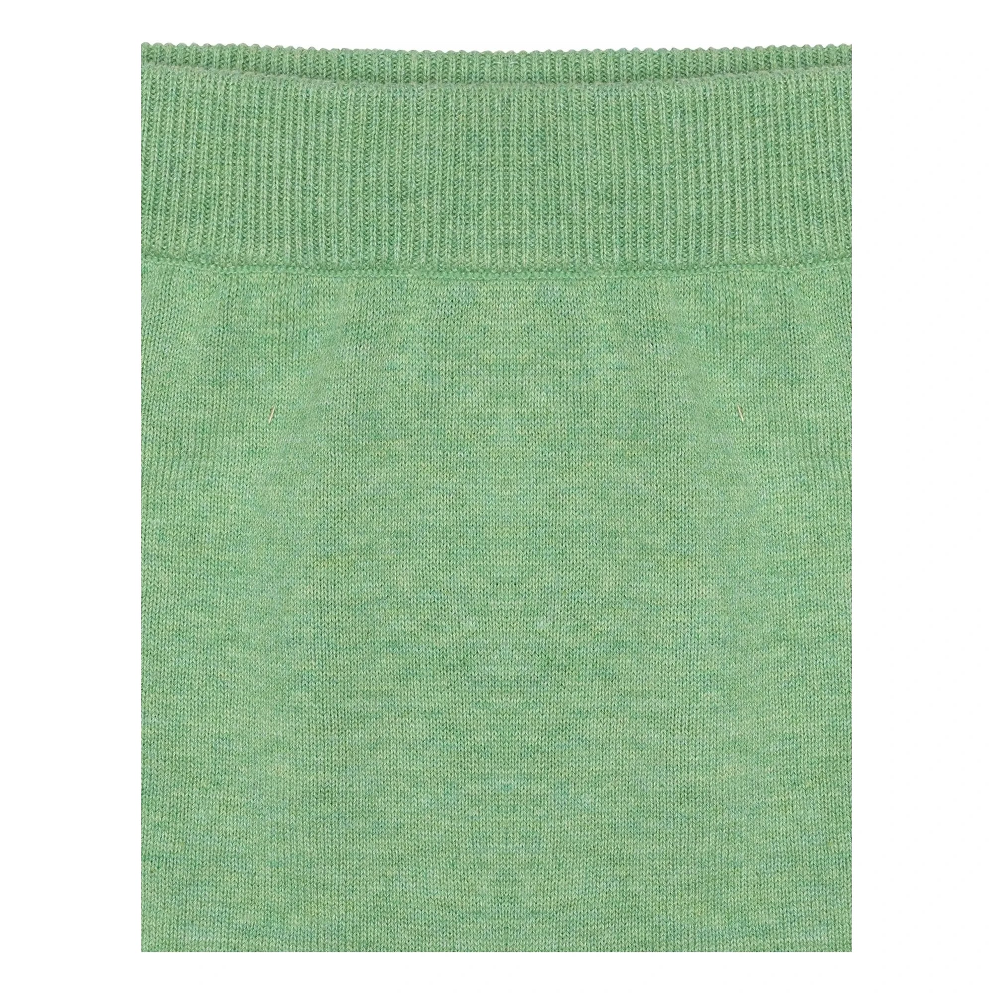 FUB - Chiné Organic Cotton Knit Shorts | Green