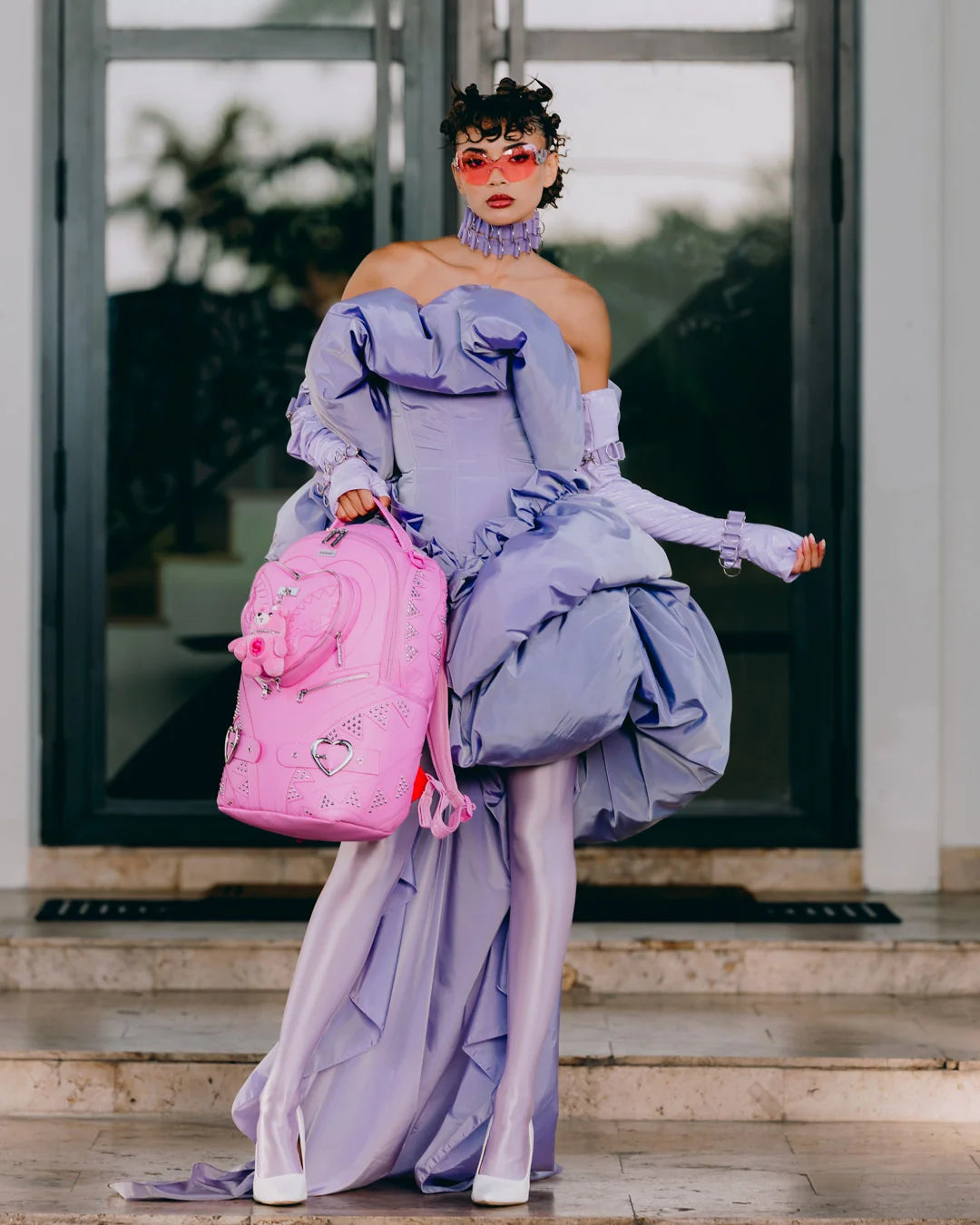 Sprayground - Baby Bear Baddie Kalp Kırıcı Sırt Çantası