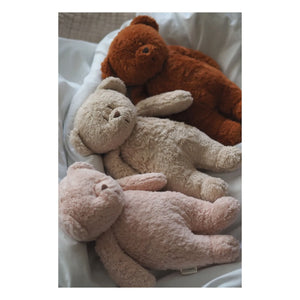 Moonie - Teddy Bear Musical Night Light | Blush