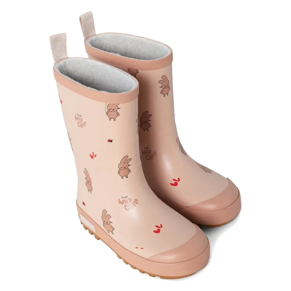 Liewood - Mason Rabbits Rain Boots | Pink