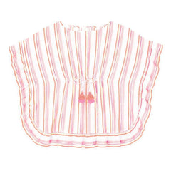 Lison Paris - Striped Metallic Kaftan | Pink