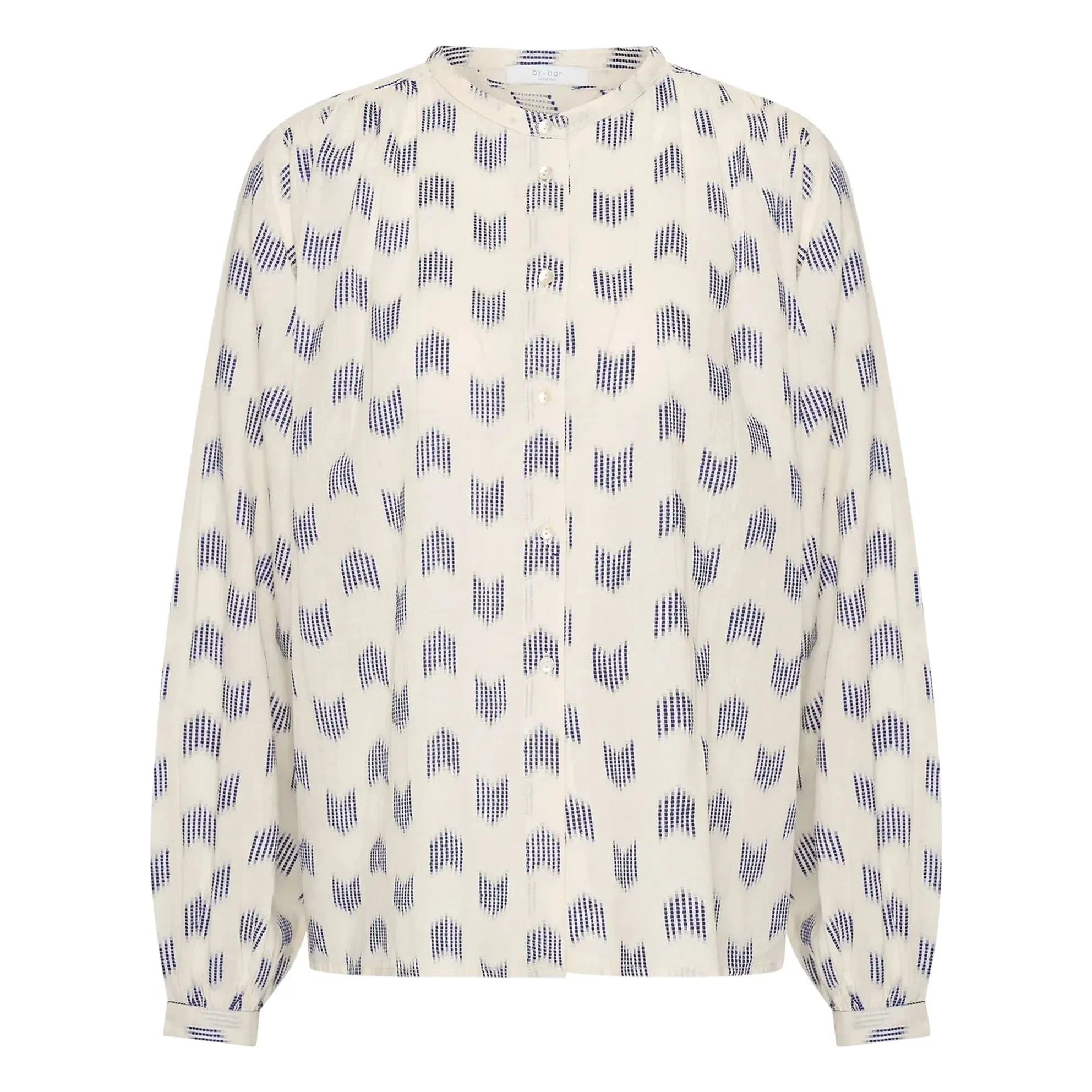 By Bar - Nyka Oase Cotton Blouse | Blue