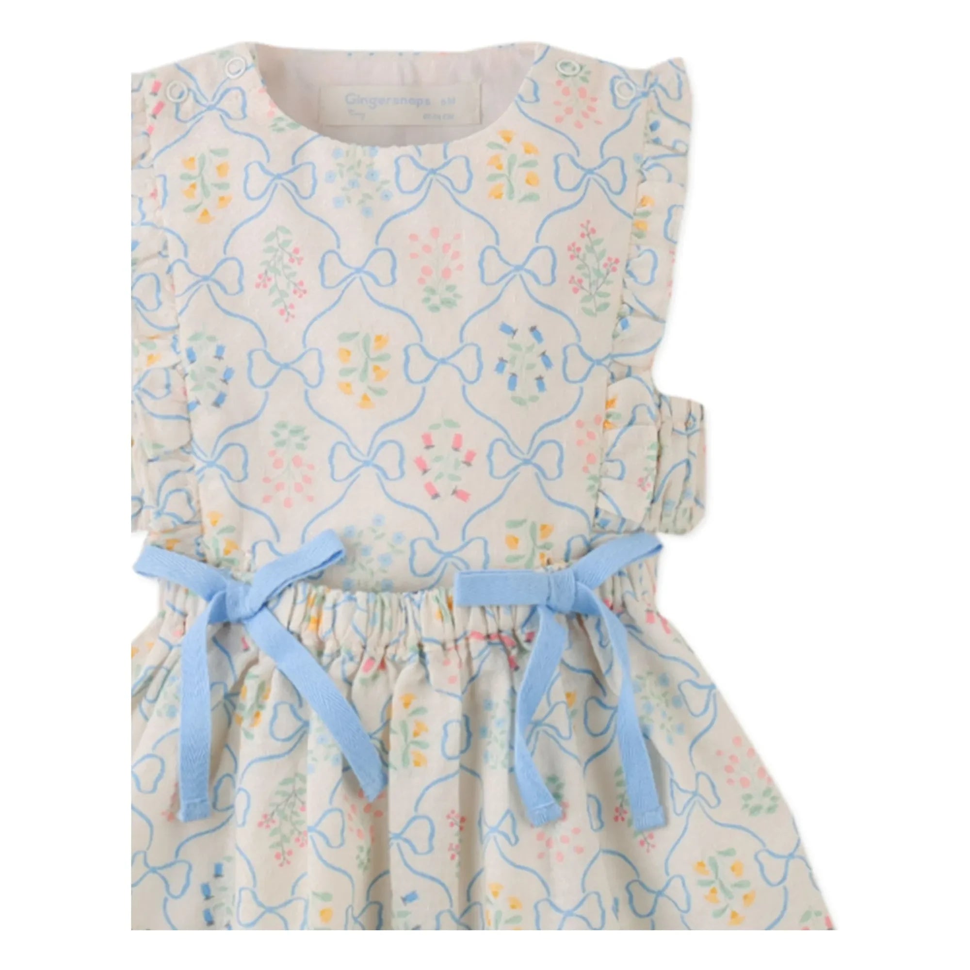Gingersnaps - Kelsea Knotted Dress | Ecru