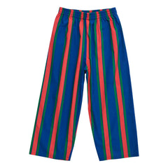 Maison Mangostan - Striped Pants | Navy Blue