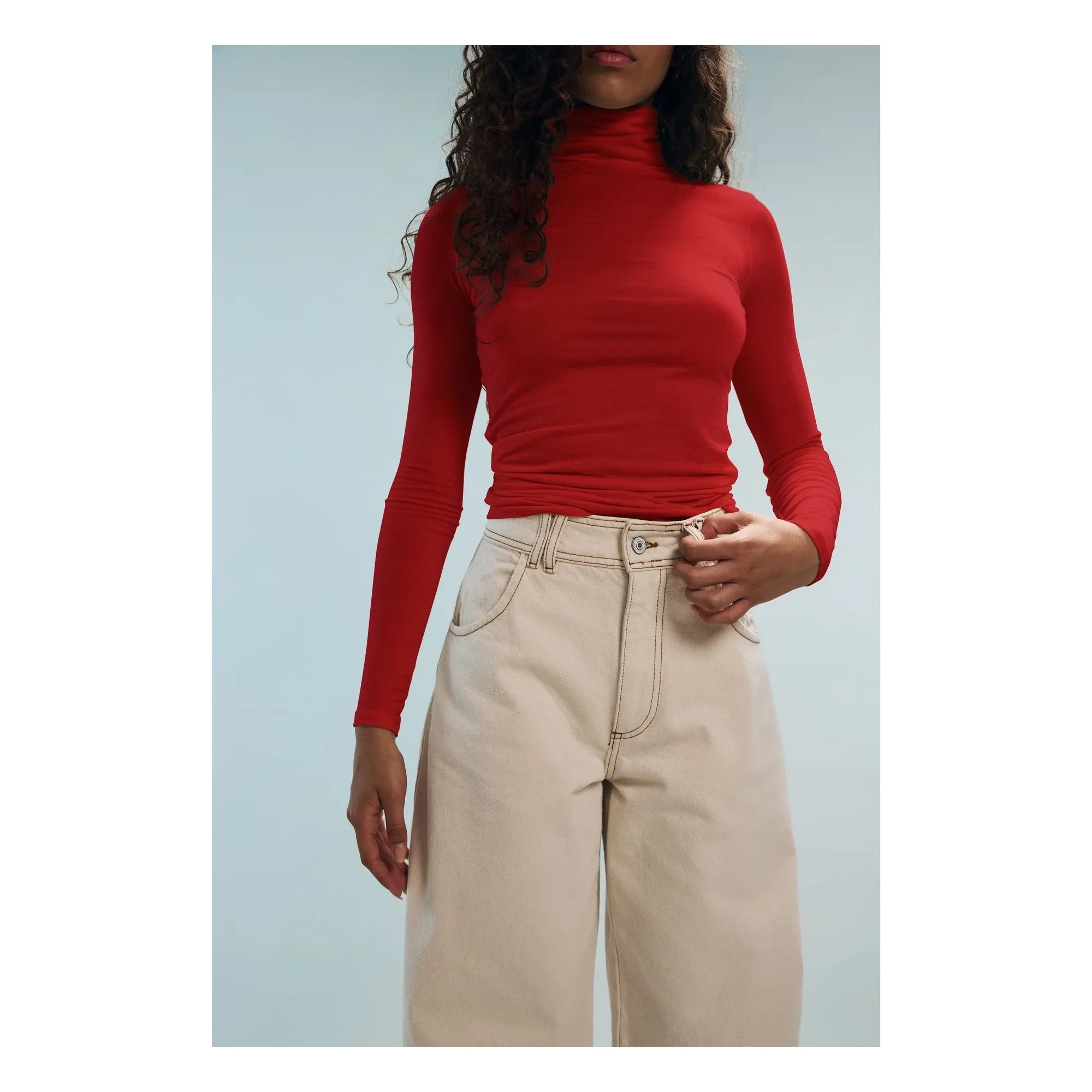 Nitah - Malo Knit Sweater | Red