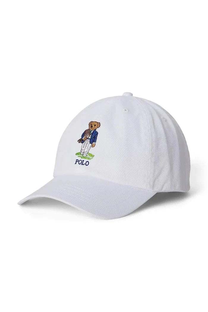 Polo Ralph Lauren çocuk pamuklu siperlikli şapka