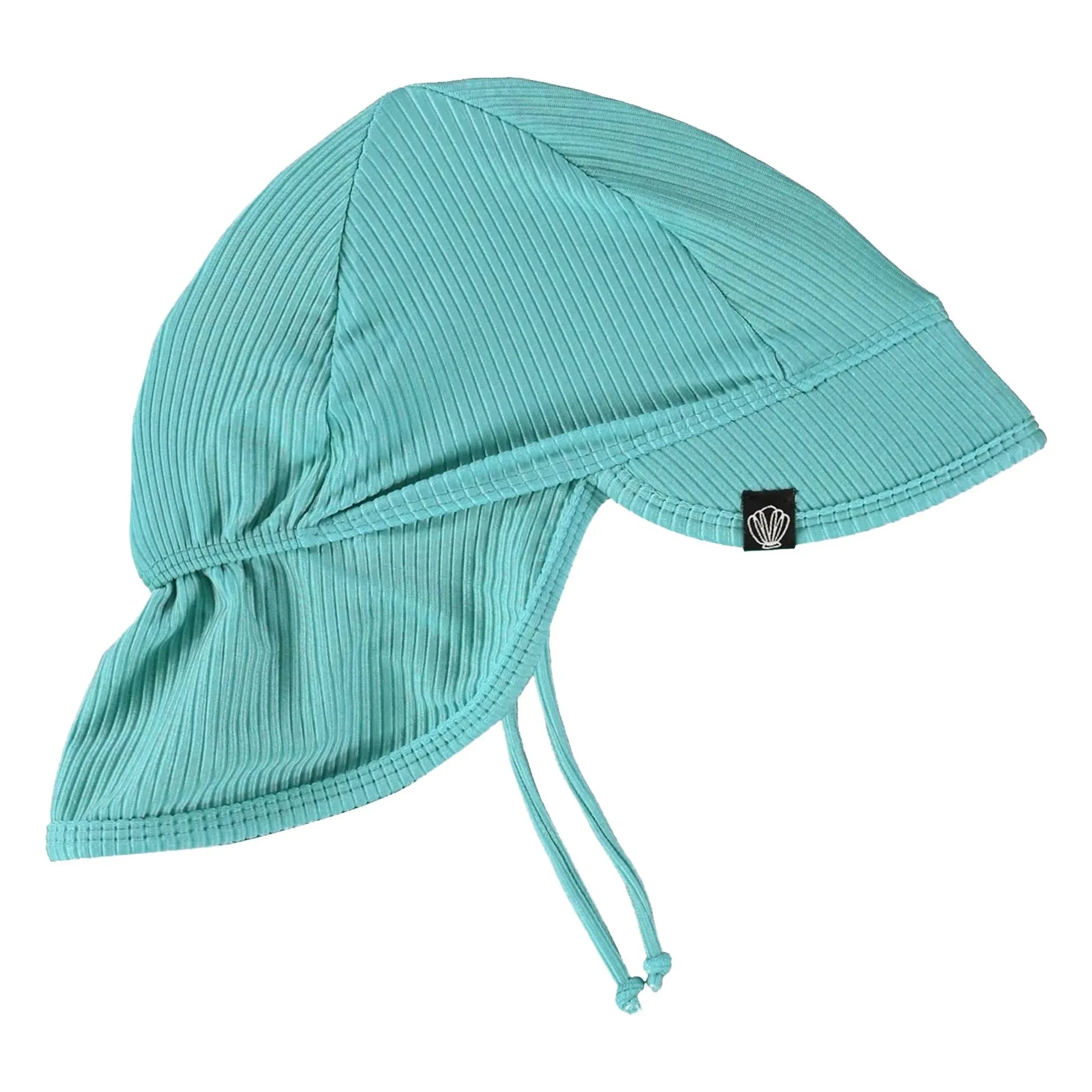 Beach & Bandits - Embossed UV-Protective Hat Made from Recycled Fibers | Turquoise