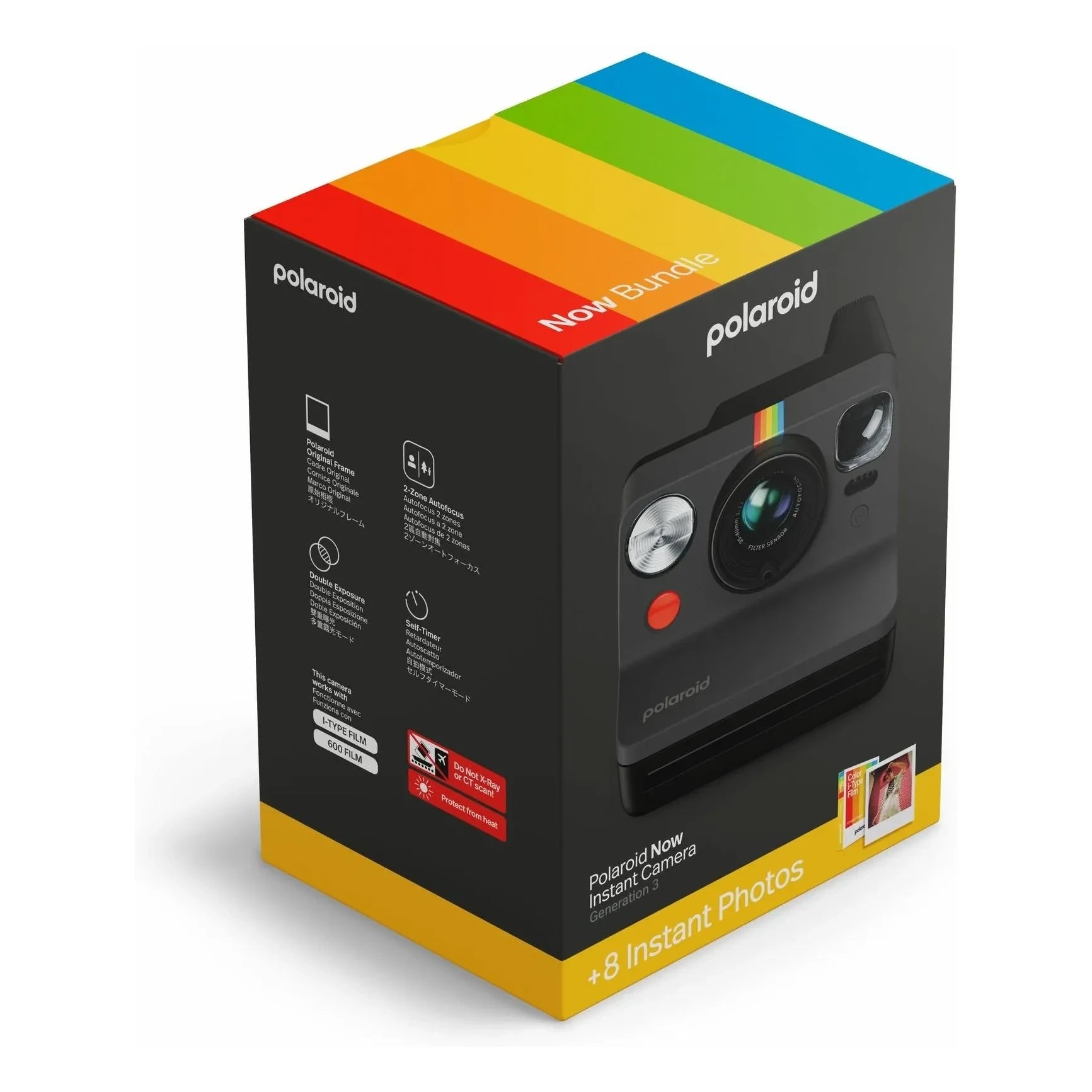 Polaroid - Polaroid Now Gen 3 Camera Set | Black
