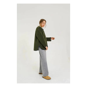 Sacrécoeur - Bari Greenlake Pure Wool Jacket | Green