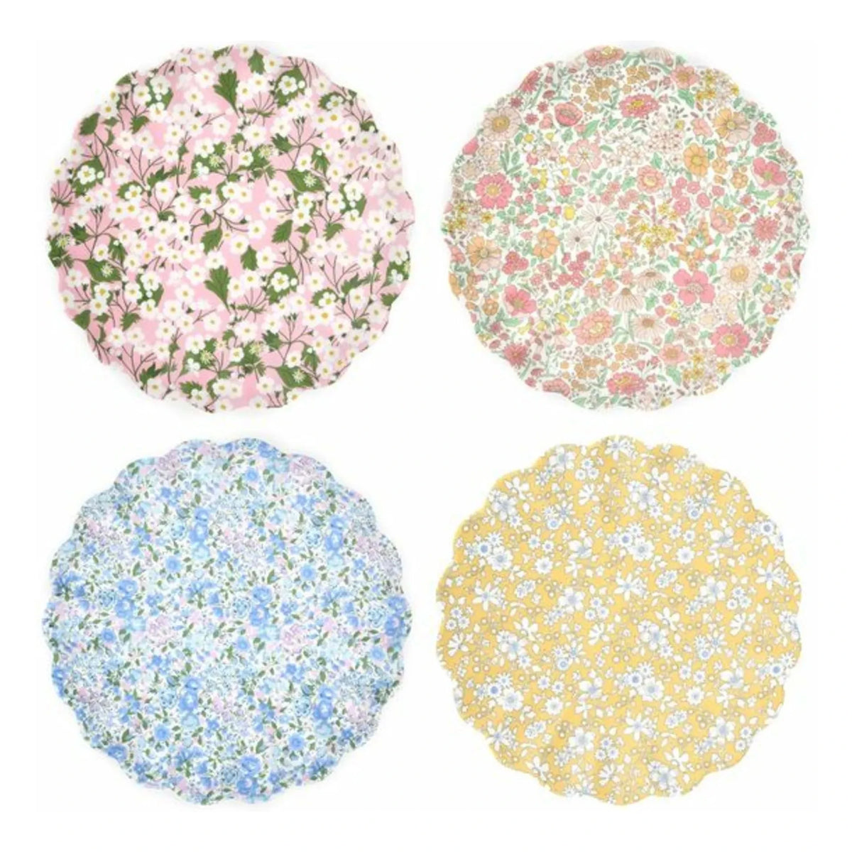 Meri Meri - Small Melamine Plates - Meri Meri x Liberty - Set of 4