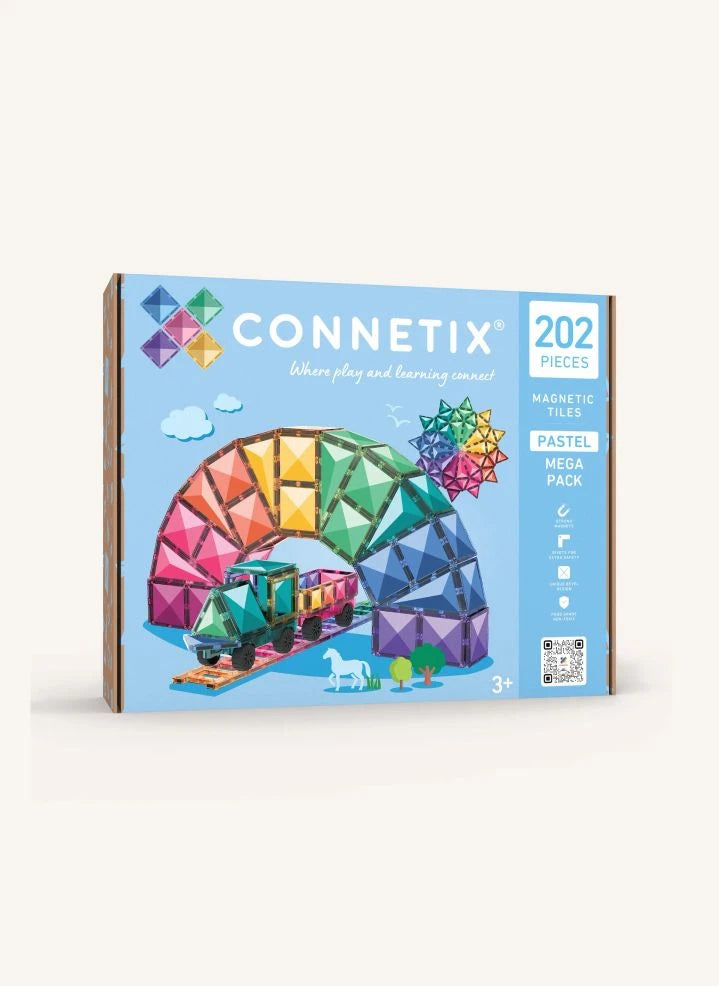 Connetix - Mega Package - 202 pieces | Pastel