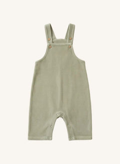 Studio Bohème - Homer Organic Cotton Velvet Romper | Sage
