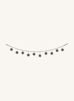 Anna + Nina - Starry Night Star Garland | Black