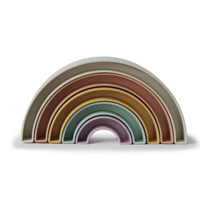Mushie - Stacking Rainbow | Beige